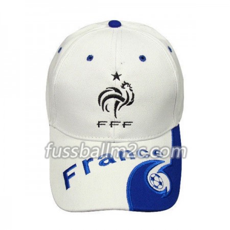 Frankreich WM 2018 Cap Weiß